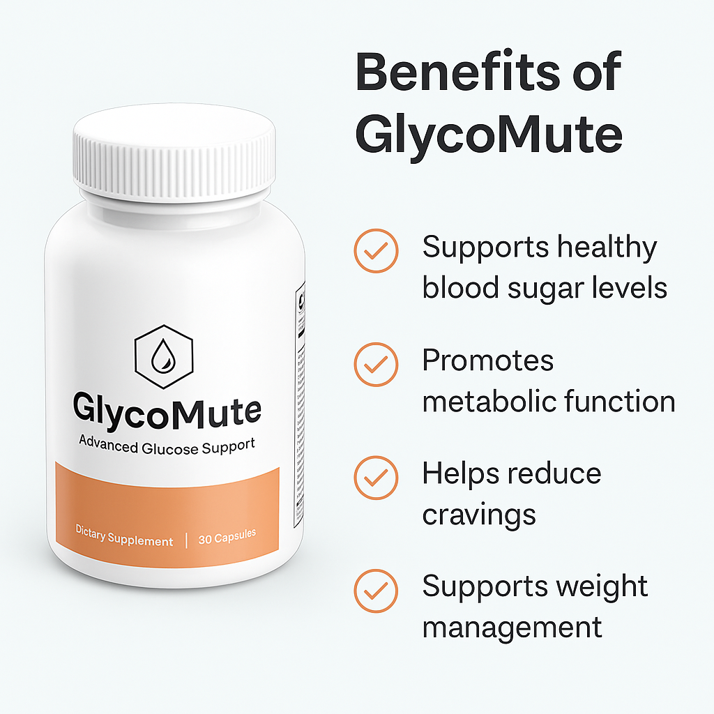 GlycoMute blood sugar and metabolic wellness supplement benefits