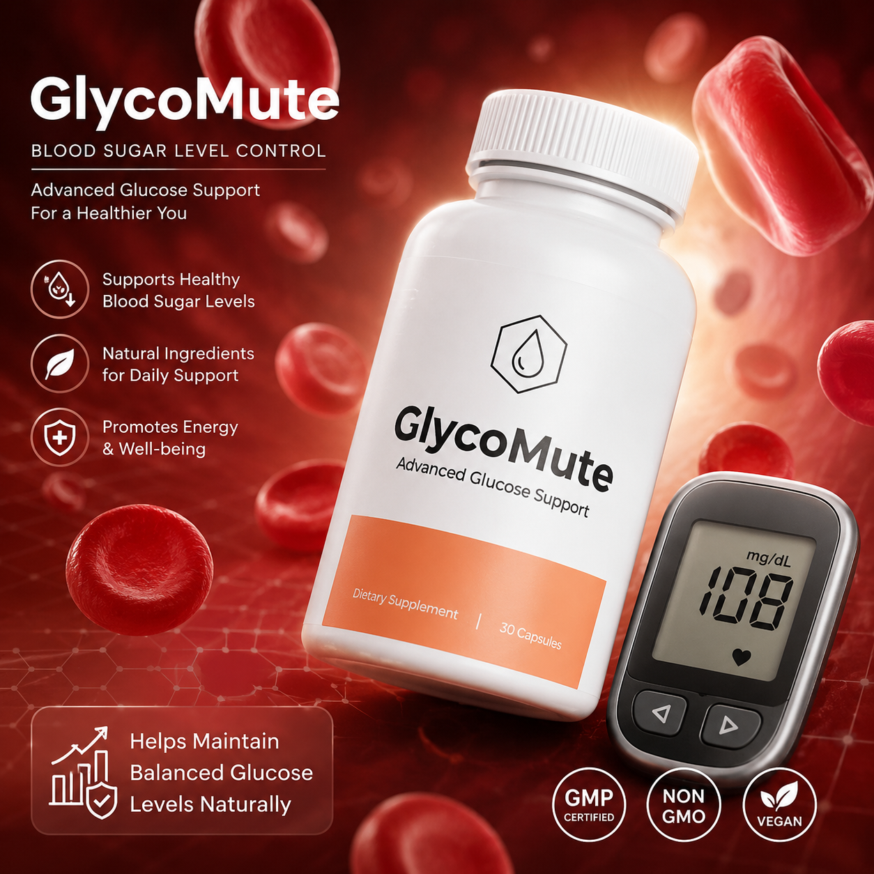 GlycoMute blood sugar and metabolic wellness supplement product overview